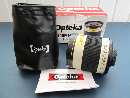 Opteka 500mm manual - f6.3,