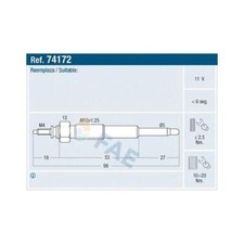 FAE 74172 GLOW PLUG FOR