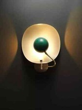 Vintage Brass Wall Lamp Mid
