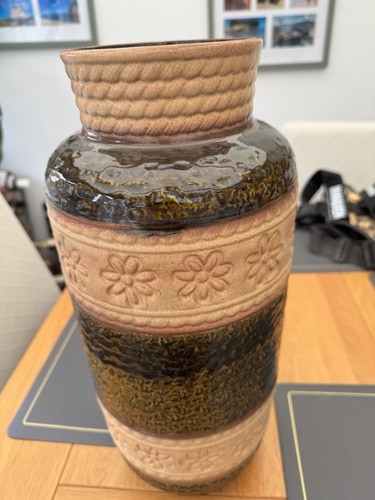 West german pottery floor - pottery, vase