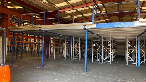 Warehouse mezzanine floor 18m - mezzanine,