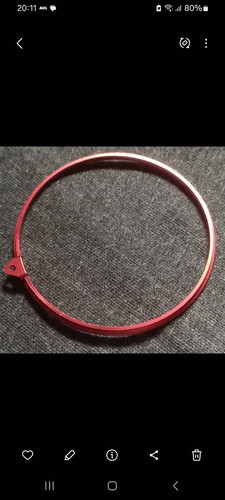 Rare red pointer rings - pointer, enicar