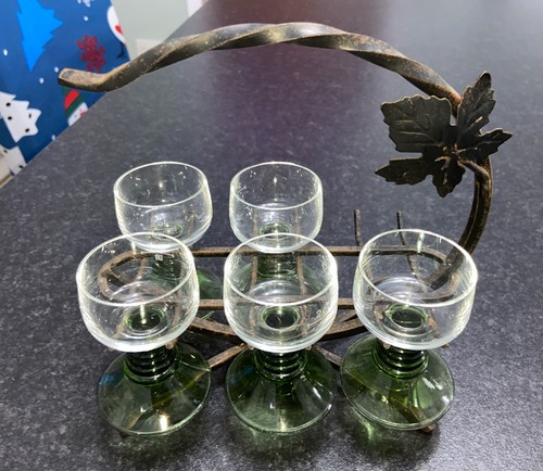 German roemer 2cl glasses - 5x,