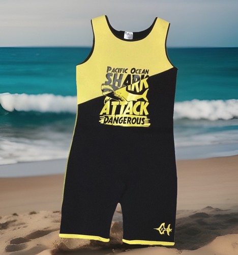 Wet suit black yellow - ,