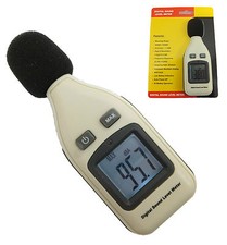 Digital Sound Level Meter 30-130dBA Decibel DB Noise Monitor Pressure Tester