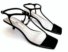 ZARA BLACK LEATHER SHOES