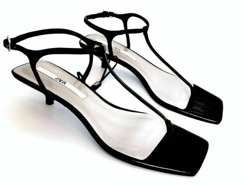 Zara black leather - zara,