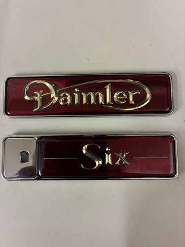 Daimler six x300 - daimler, bootbadges