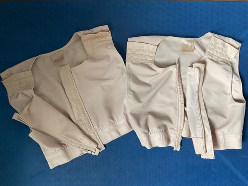 Beige chest compression - 2, x