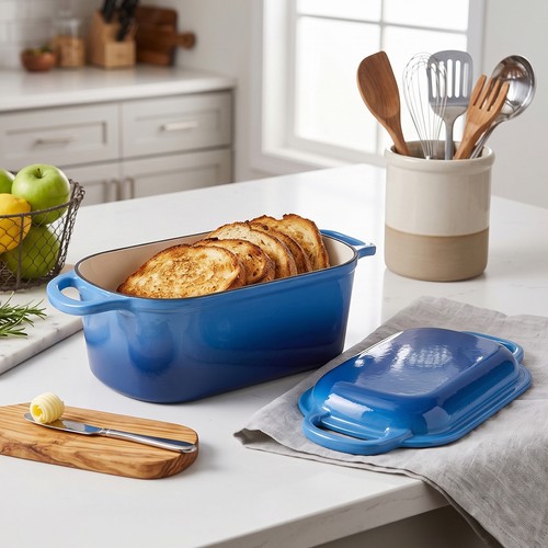 Enamelled cast iron dutch - iron,
