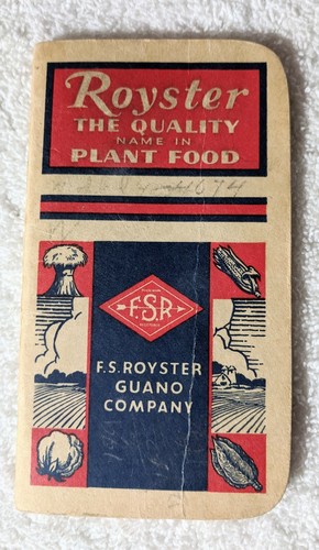 Royster guano c - f.s., 1958