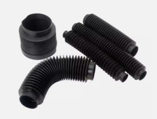 1Pc Rubber Corrugated Sleeve Flexible Moulded Bellows Resistant Dust Cover Tubes