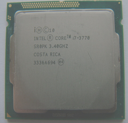 Intel core 3770 4 - core, ghz