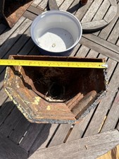 Reclaimed Vintage Cast Iron Rain Water gutter Hopper Very good condition .