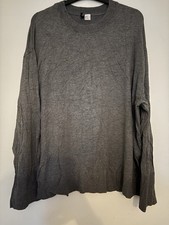 Ladies Fine Knit Grey Jumper