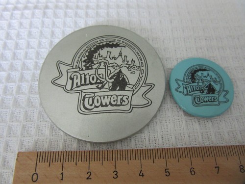 Alton towers badges - towers, 2