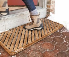Heavy Duty Boston Door Mat Doormat Scraper Indoor Outdoor Wire Brush Coir Mat 