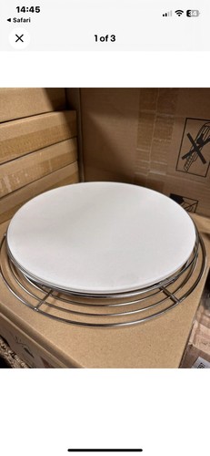 Pizza stone and - stone, wire