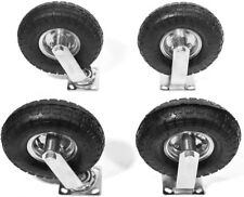 4Pcs 10" Pneumatic Air Tire