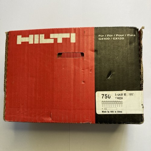 Hilti gn39 nails 340234 - hilti, x-gn39