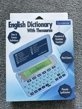 LEXIBOOK Electronic English DICTIONARY with Thesaurus Grammer Phonetic D650EN