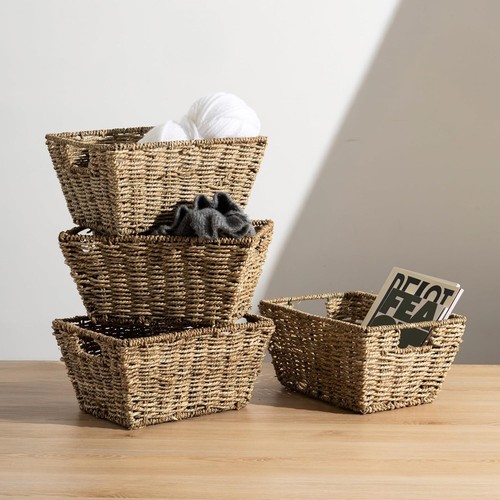 Set handwoven seagrass - 4,