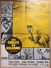 Poster Cinema Film the Sands Of Kalahari 60 X 80 CM 1965