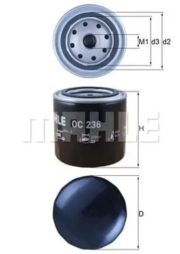Oil filter spin oc - filter,