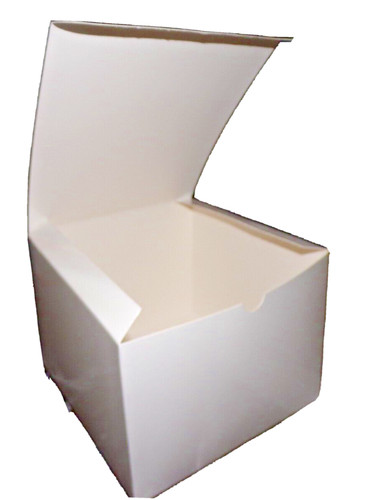 New white cardboard tuck - cardboard,