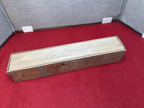 Vintage wood tool box special - vintage,