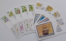 Two sets Benham Silk Postcard