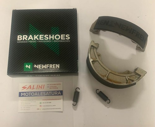 Pair rear brake - brake, shoes