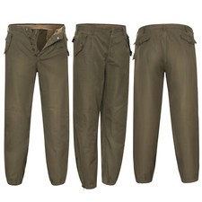 Army Trouser Original Italian Military Vintage Surplus Combat Pant Olive Used