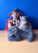 Disney The Jungle Book Beanie Toys  Bagheera Hathi Elephant King Louie Baloo