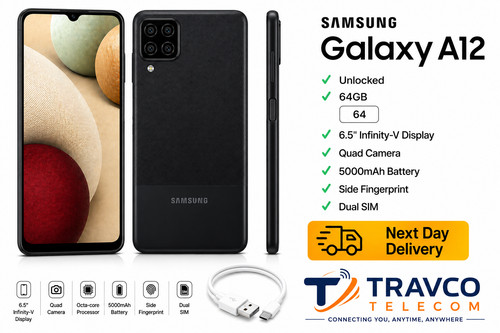 Samsung galaxy a12 64gb mobile - galaxy,