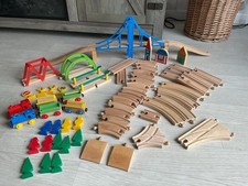 OVER 60 PIECES OF WOODEN TRAIN