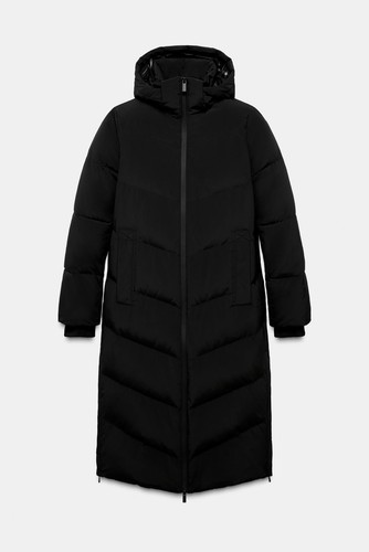 Zara long quilted anorak - zara, 60%