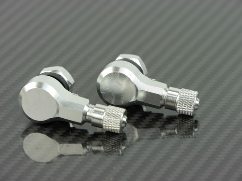 Cnc aluminium angle valve - aluminium,
