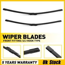 Front Windscreen Wiper Blades Set For BMW 5 Series E60 Saloon 2003-2010 Exact