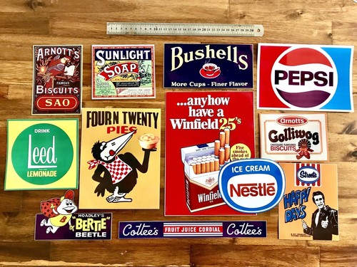 Milk bar stickers signs retro - bar,