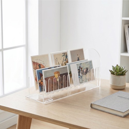 Portable greeting card - portable, holder