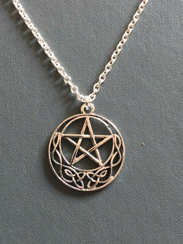 Celtic moon pentagram - celtic,