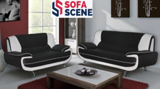Black White Palermo Sofa 3 2
