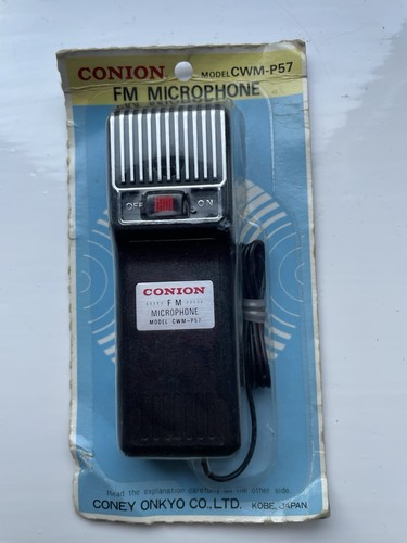 Vintage conion microphone - conion, fm