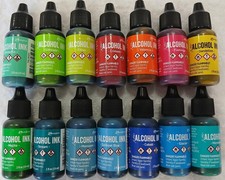 Ranger Tim Holtz Alcohol Inks Lot of 14