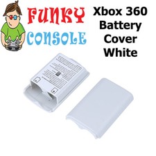 Xbox 360 Replacement Battery Pack Cover Wireless Controller Shell Holder White