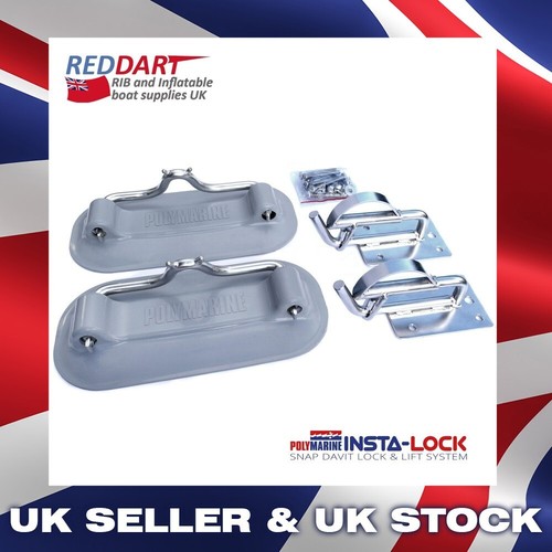 Snap davits for inflatable - snap,