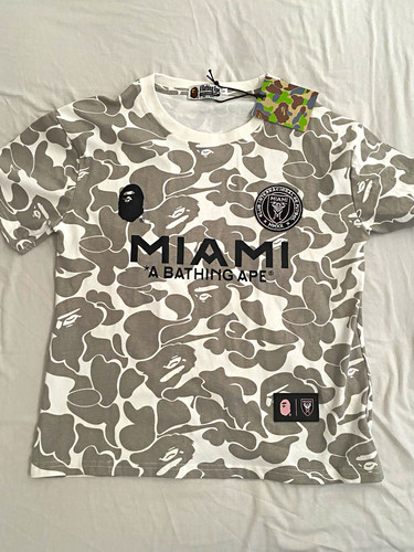 Ape miami grey shirt - ape,