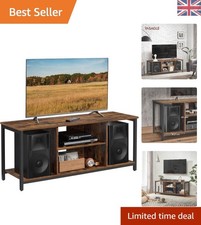 Elegant TV Stand in Rustic