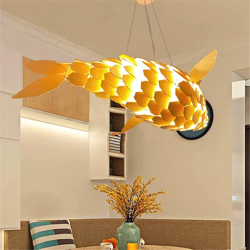 Rustic wood fish - wood, fish-shaped